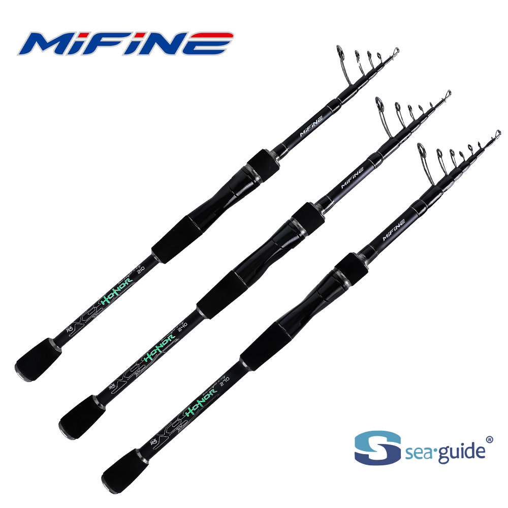 Trolling Reel - MIFINE HONOR Teleskop-Angelrute 2,1M 2,4M 2,7M
