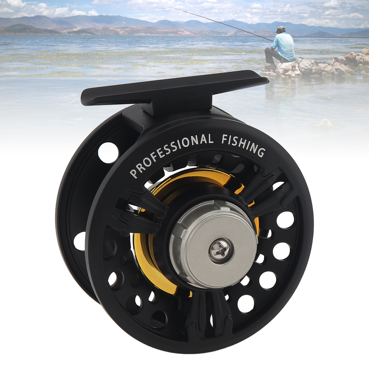 Ice Fishing Reel - 3BB Kugellager Vollmetall Fly Fish Gear