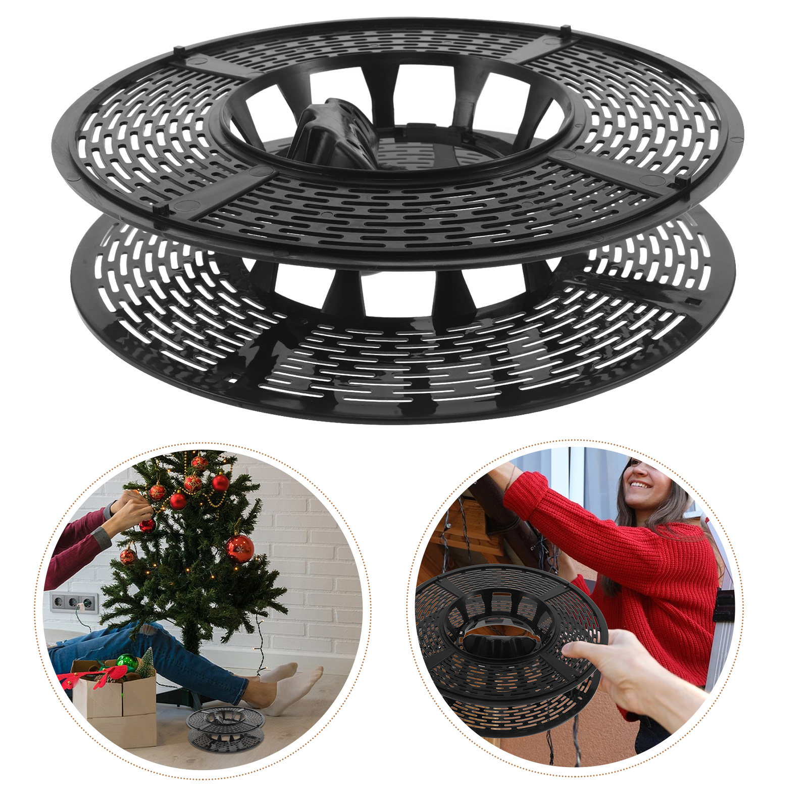 Weihnachts-Lichterketten-Aufbe – Reel Handle Bewertung und Preis