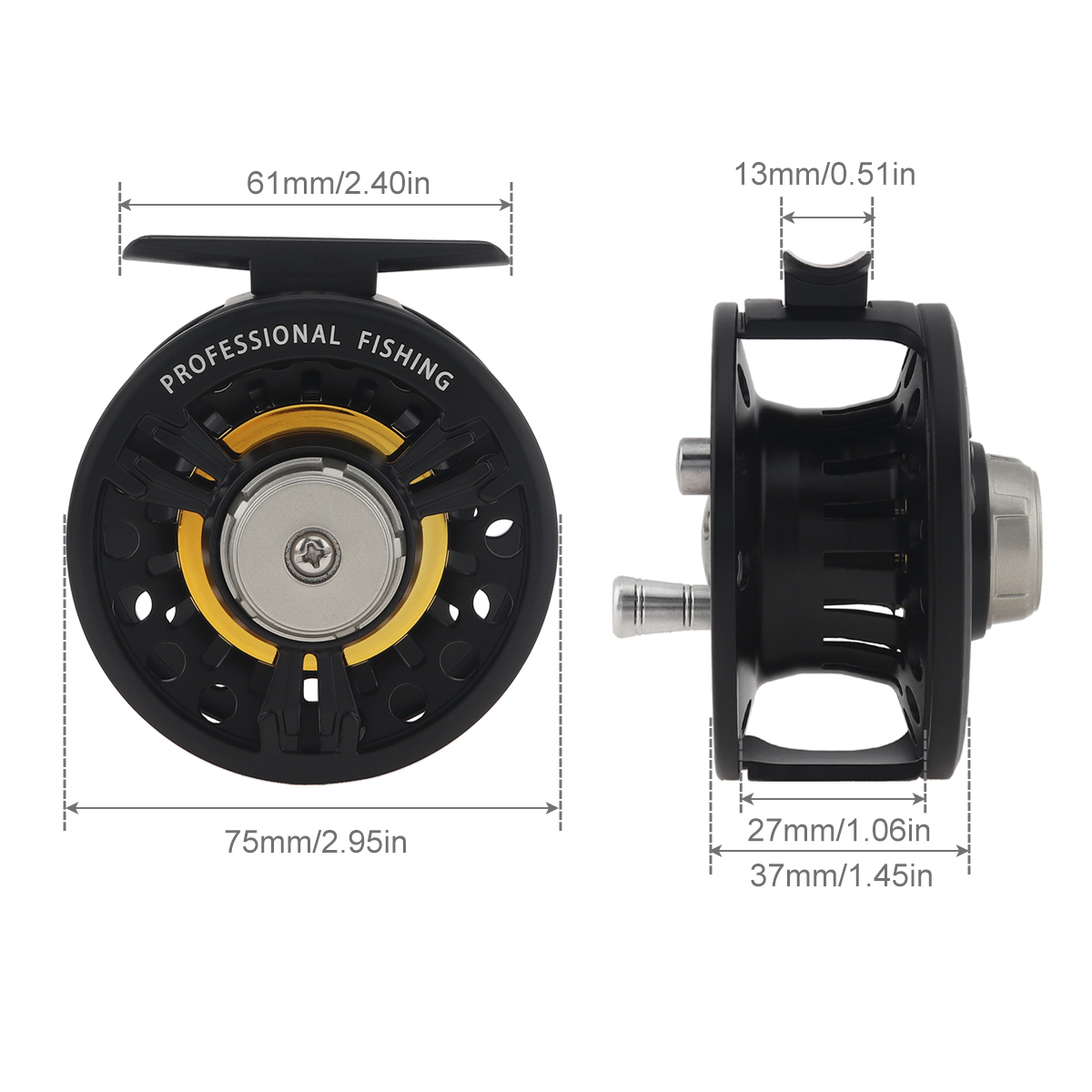 3BB Kugellager Vollmetall Fly  – Ice Fishing Reel Bewertung und Preis