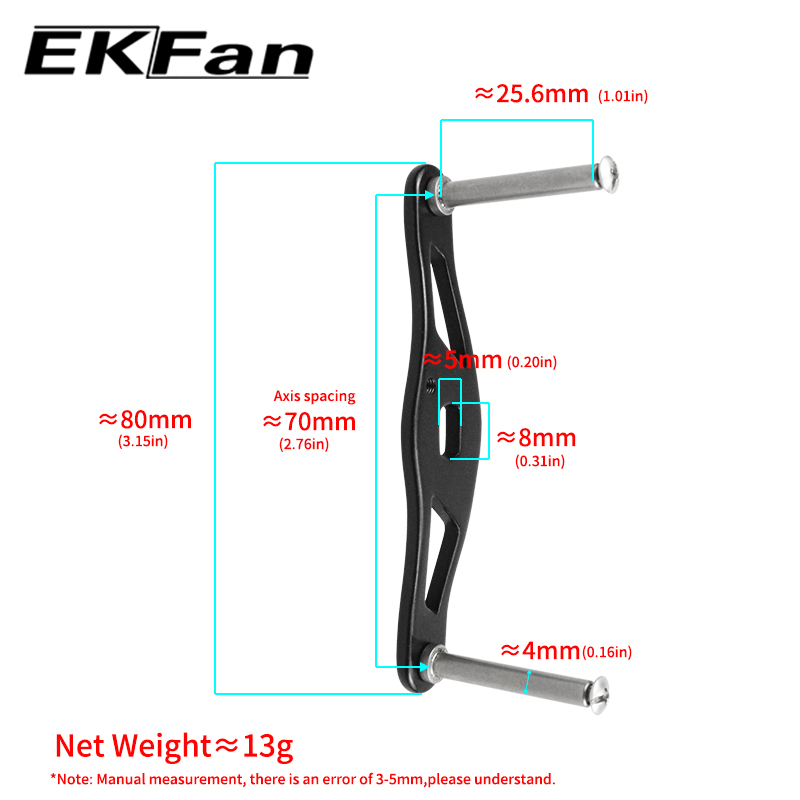 EKFan 80MM Aluminiumlegierung  – Spincast Reel Bewertung und Preis