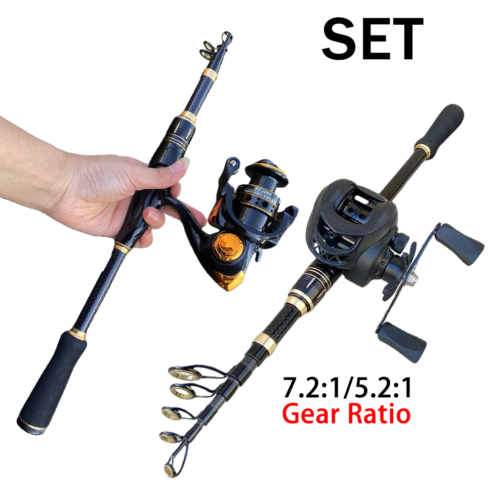 Angelzubehör-Kombination Kurze – Spincast Reel Bewertung und Preis
